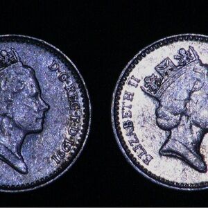 1991 5 Pence Coin Set